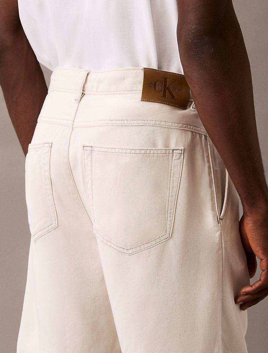 90s Denim Trouser Shorts Product Image