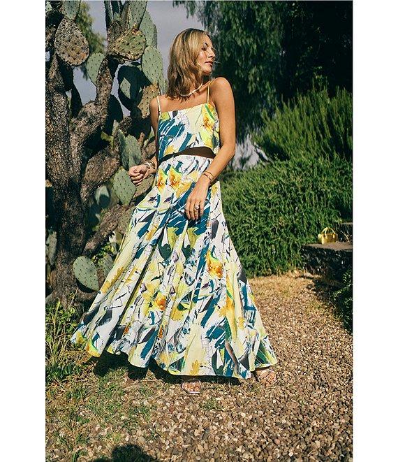 Antonio Melani x M.G. Style Lamar Printed Two Piece Poplin Blouse & Skirt Set Product Image