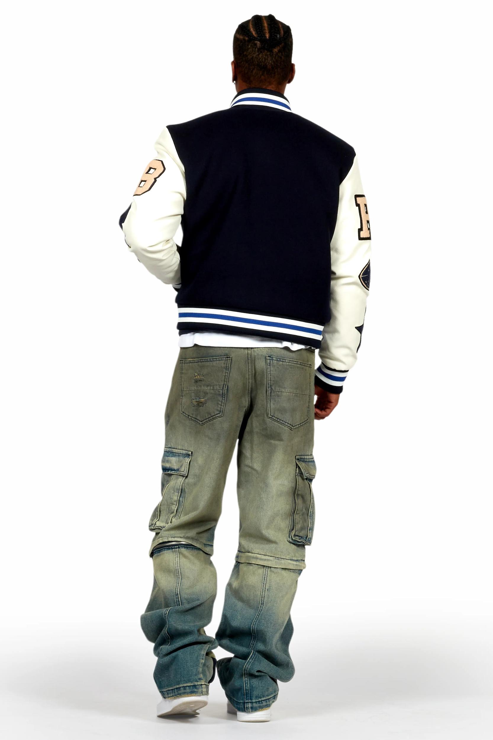 Deiter Navy Graphic Crewneck Male Product Image