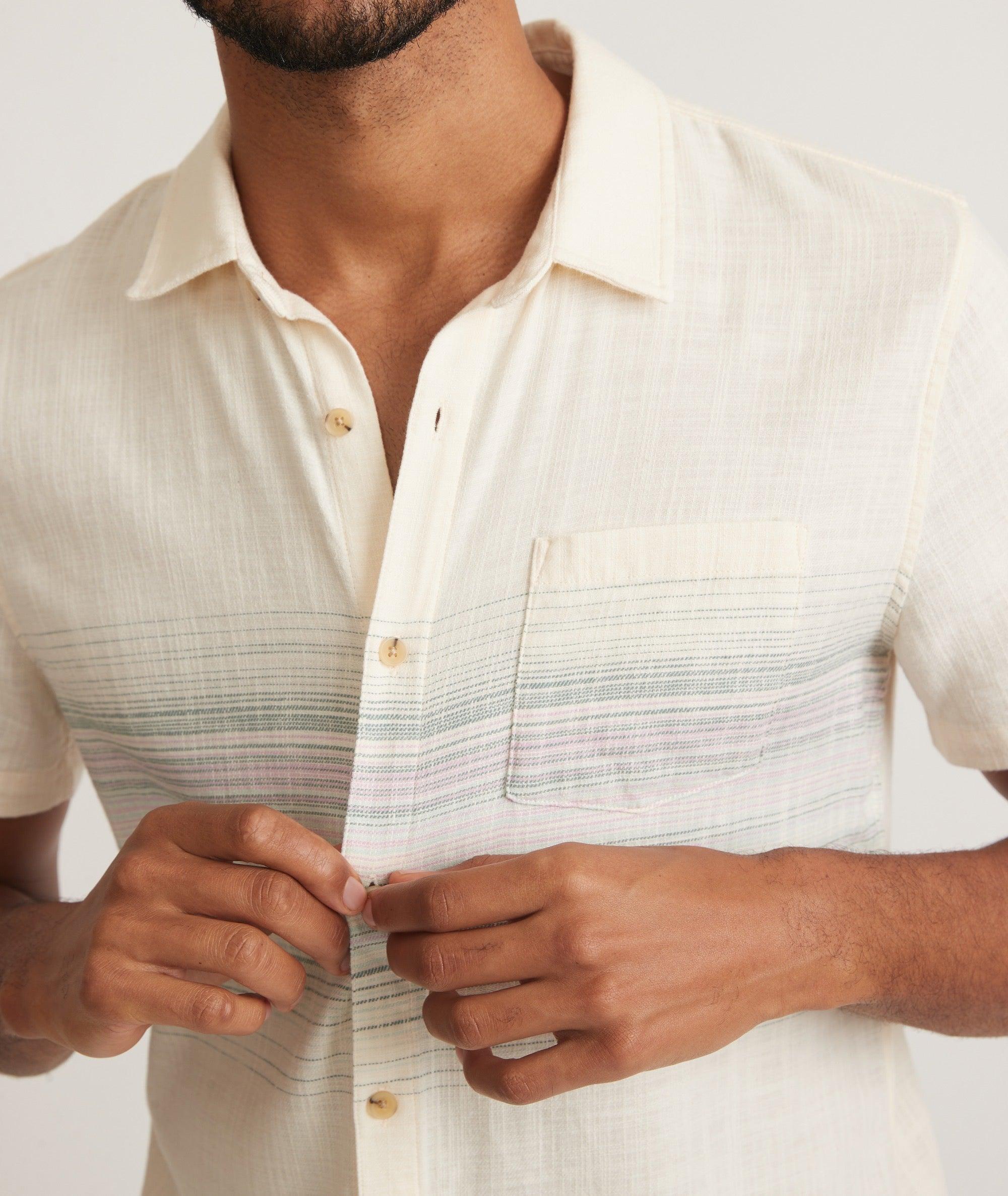 Stretch Selvage Short Sleeve Shirt Product Image