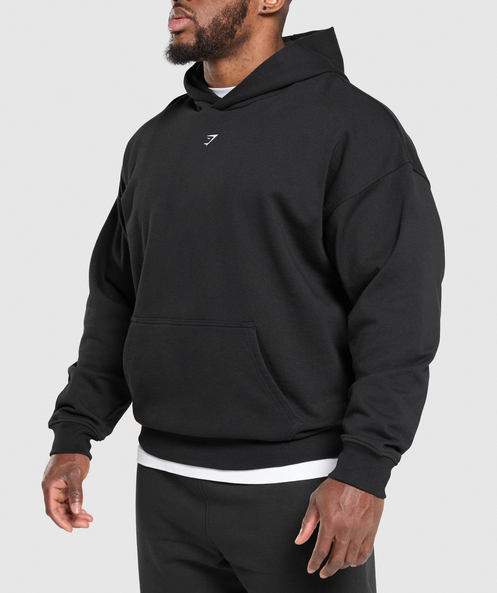 Gymshark Break Your Barriers Hoodie - Black Male Product Image