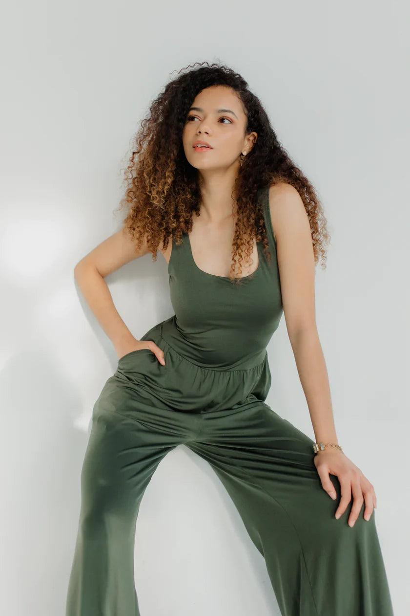 Olivia Tank Jumpsuit Product Image