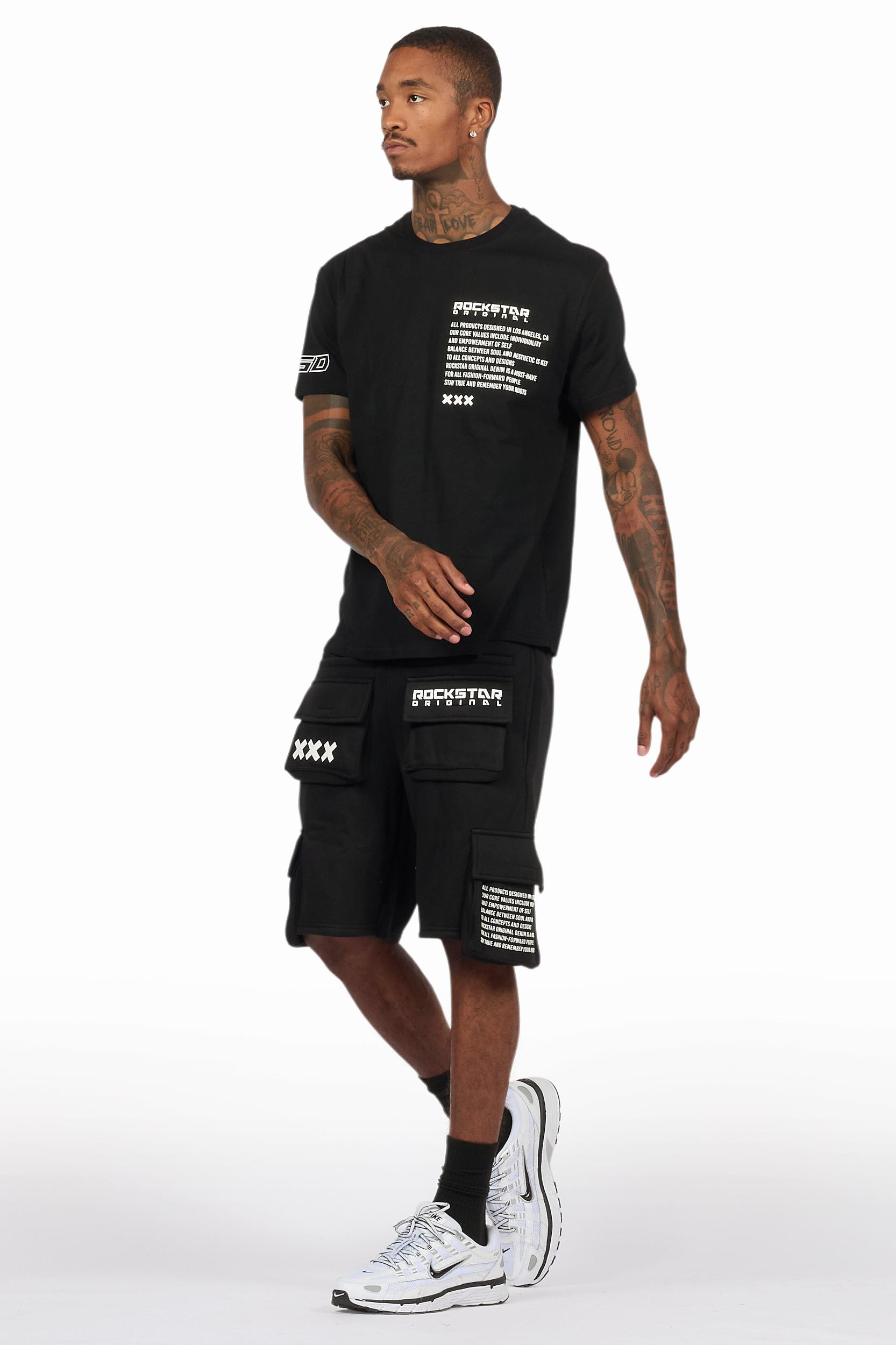 Jash Black Short Set Male Product Image