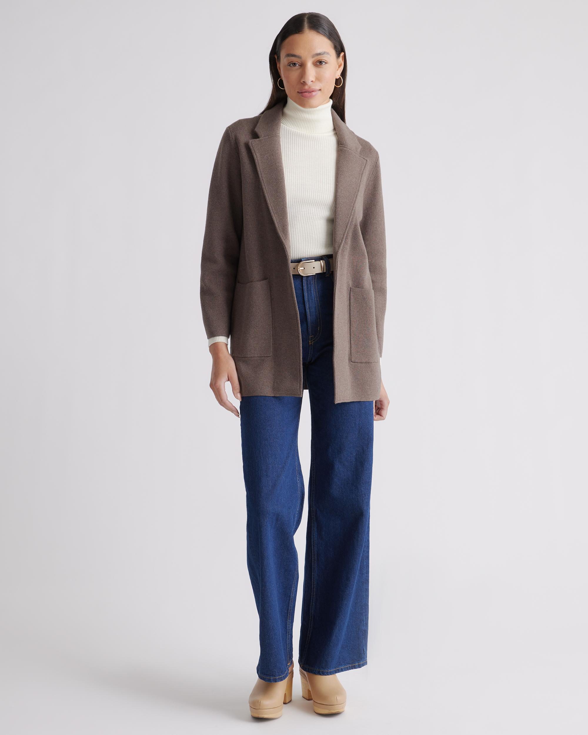 Quince | Women's Knit Blazer Organic Cotton Product Image