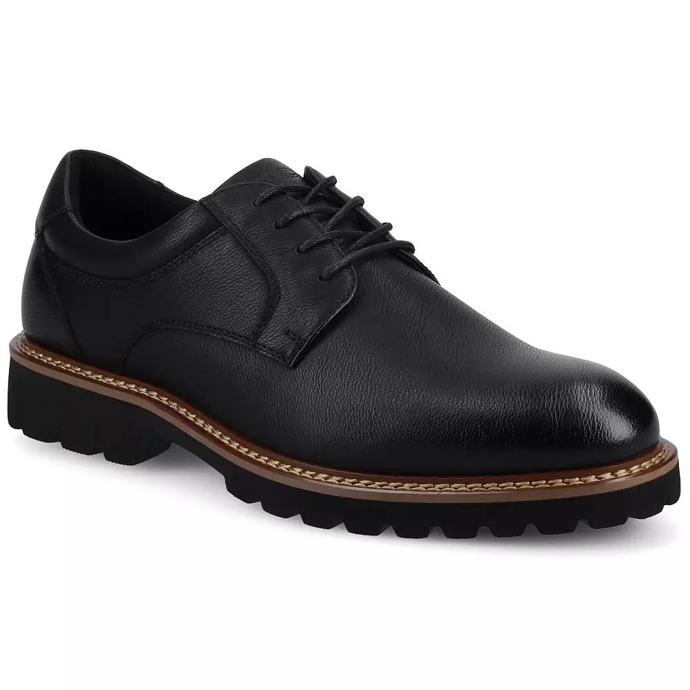 VANCE Templeton Comfort Lug Sole Men's Flexible Oxford Dress Shoes,  Product Image