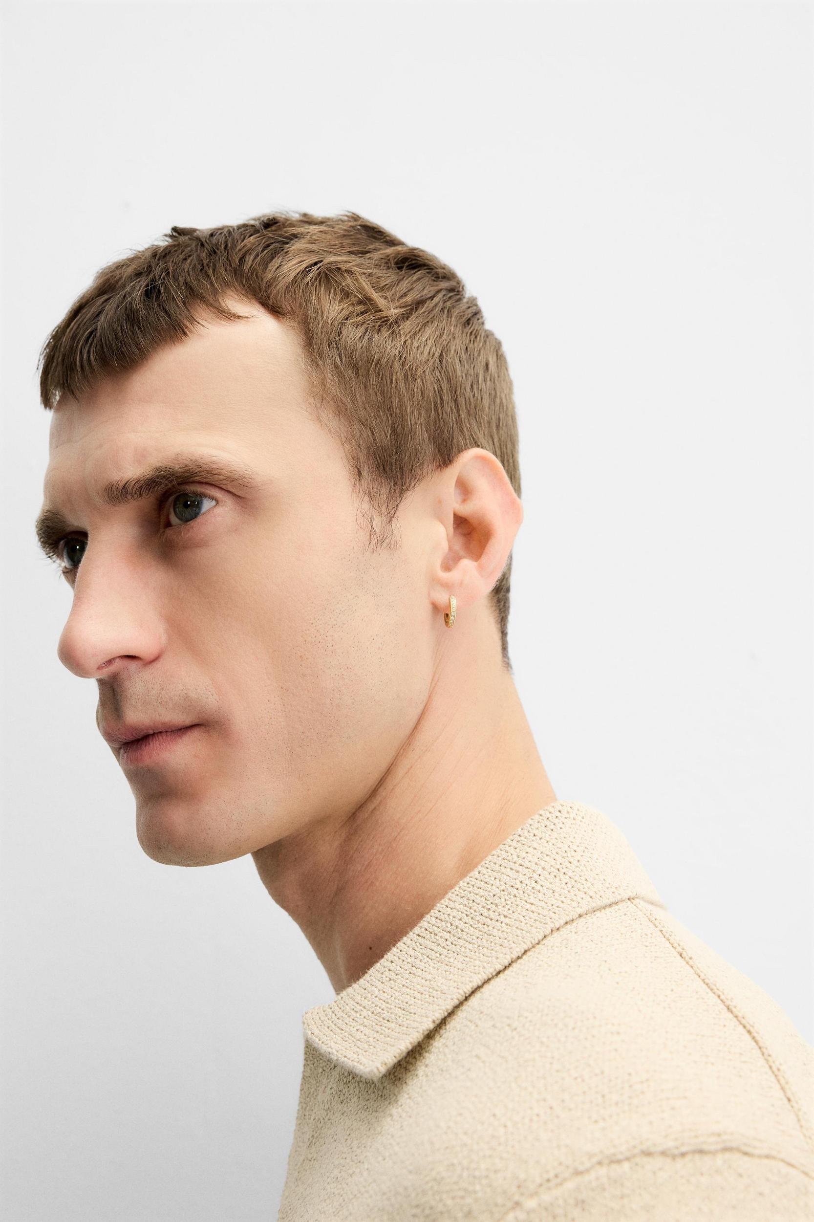 TEXTURED KNIT POLO SHIRT Product Image