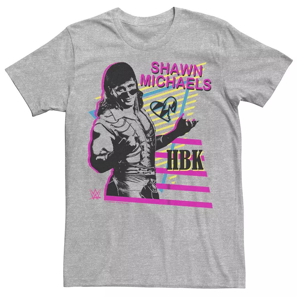 Big & Tall WWE HBK Shawn Michaels Retro Portrait Graphic Tee, Men's,  Product Image