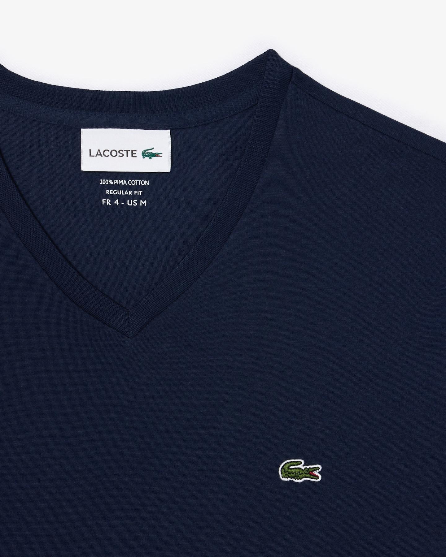 Men's Lightweight Pima Cotton V-Neck T-Shirt Product Image