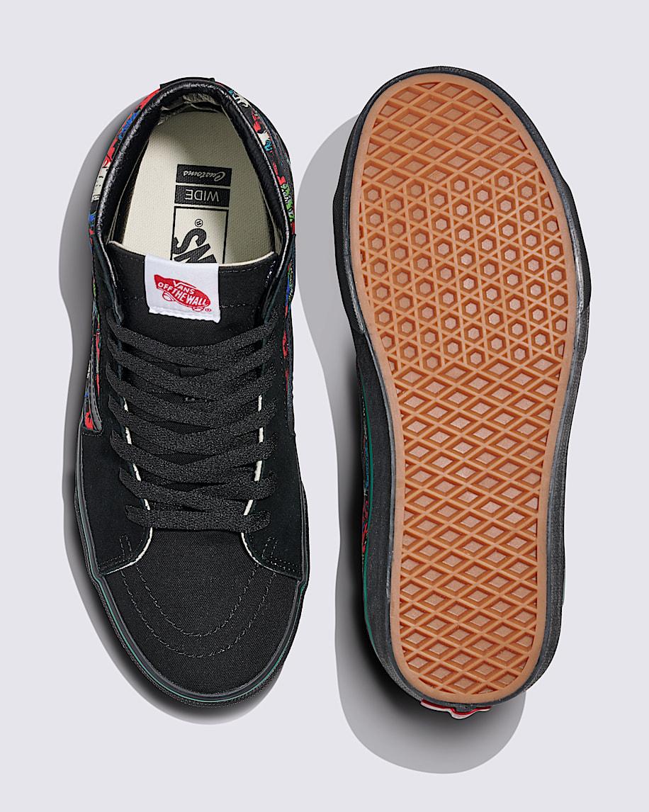 Customs Sk8-Hi Wide Halloween Shoe in Customs| Vans US Product Image