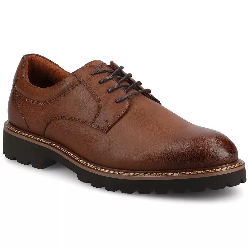 VANCE Templeton Comfort Lug Sole Men's Flexible Oxford Dress Shoes,  Product Image