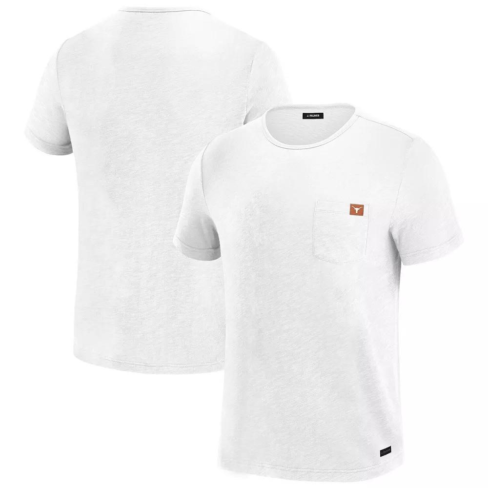 Men's J. Palmer White Texas Longhorns In-The-Pocket T-Shirt,  Product Image