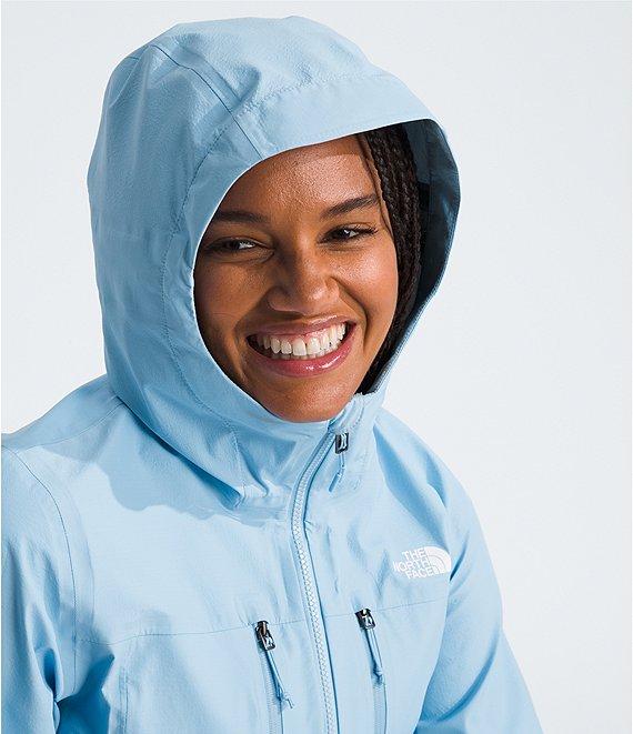 The North Face Terrain Vista Water Repellent Zip Pocket Long Sleeve Zip Front Hooded Jacket Product Image