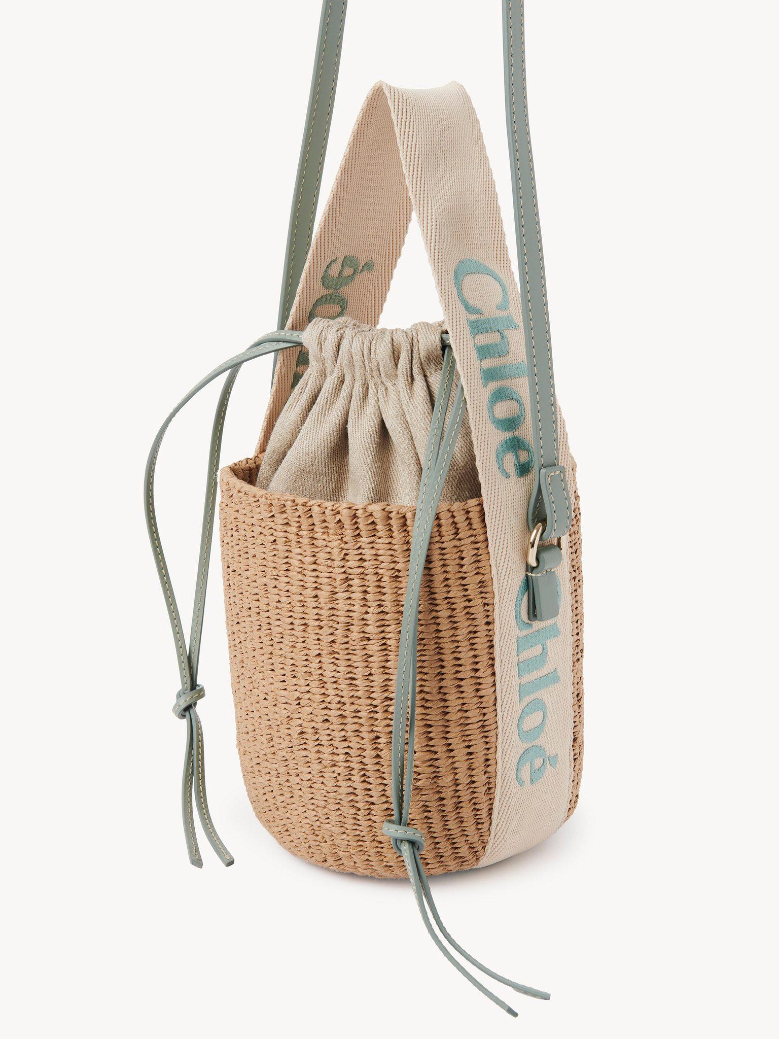 Small Woody basket in natural fibers Product Image
