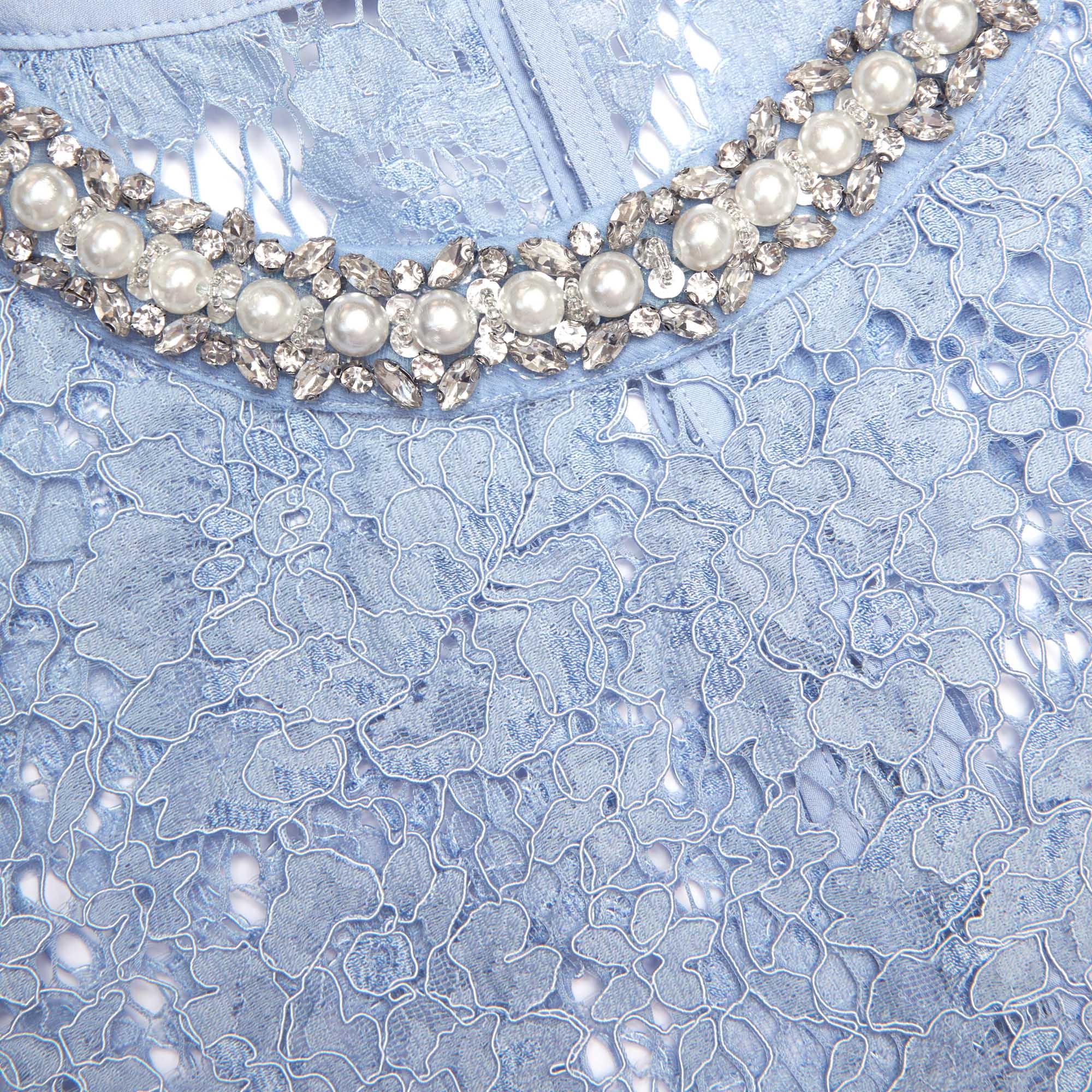 Blue Lace Top Product Image