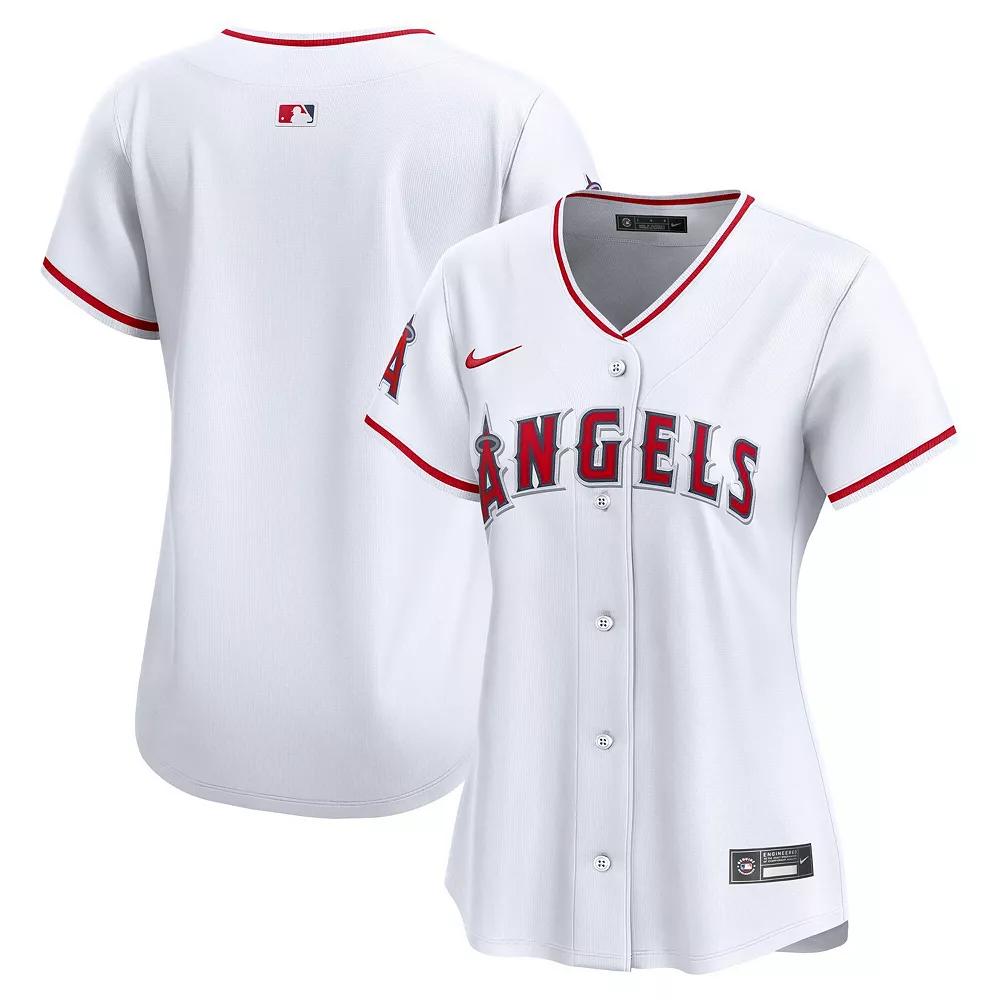 Women's Nike White Los Angeles Angels Home Limited Jersey,  Product Image