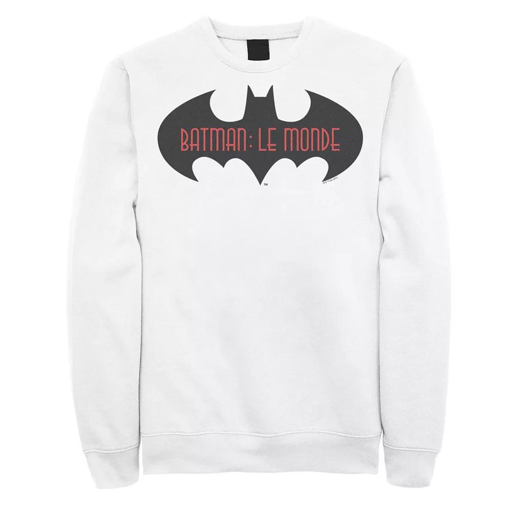 Men's Batman: Le Monde France Logo Sweatshirt,  Product Image