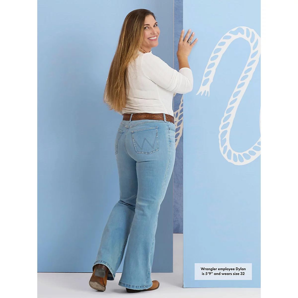 Women's Wrangler Bespoke High Rise Flare Jean in Harmony Product Image