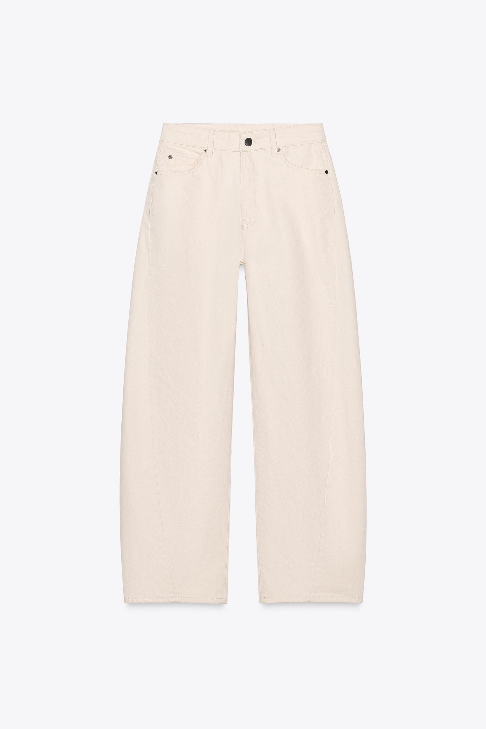 ZW COLLECTION BARREL HIGH WAIST JEANS Product Image