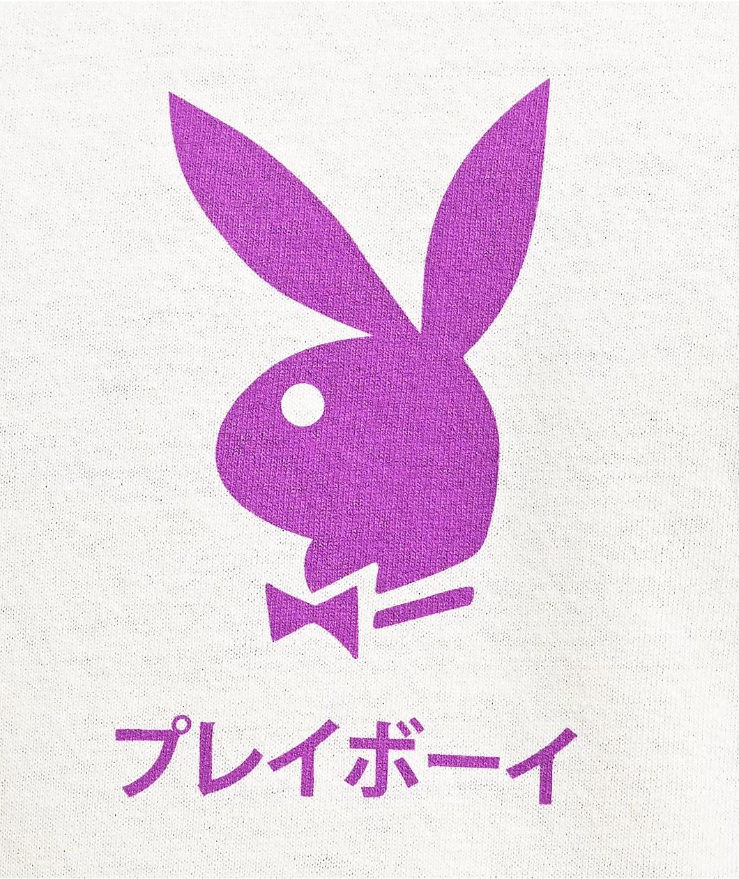 Color Bars x Playboy Ace Of Spades Cream T-Shirt Product Image