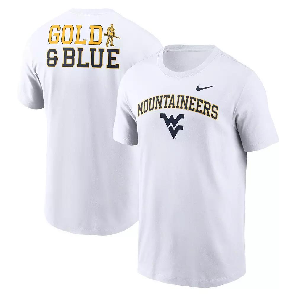 College T-Shirt West Virginia Mountaineers Nike Mens Blitz | N19910AWVN-M6D Product Image