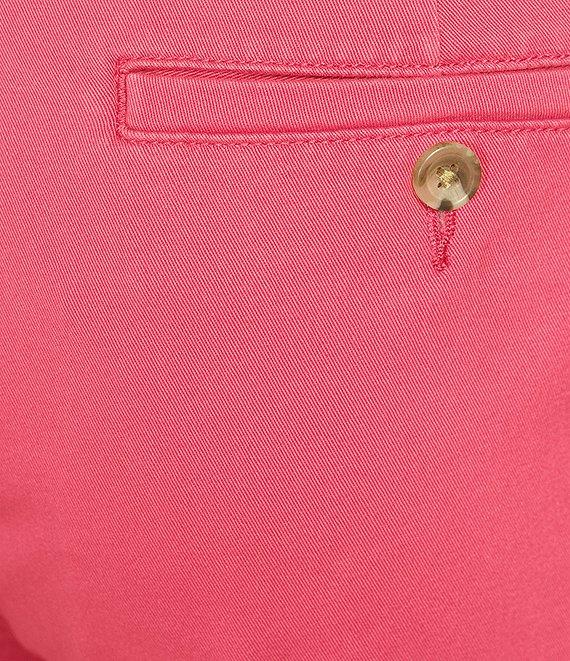 Roundtree & Yorke The Cloud Collection 9#double; Flat Front Washed Chino Shorts Product Image