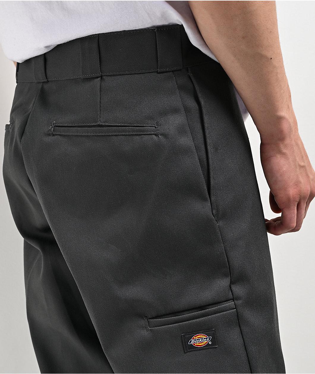 Dickies Loose Fit Charcoal Double Knee Work Pants Product Image
