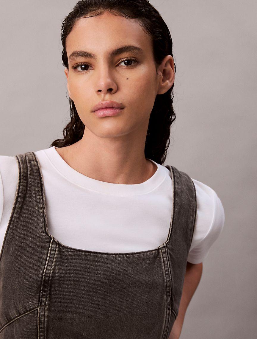 Denim Mini Dress Product Image