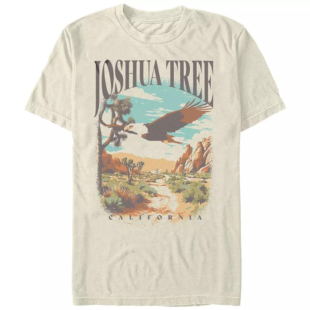 Men's Lost Gods Retro Joshua Tree Eagle Scene  Graphic T-Shirt Product Image