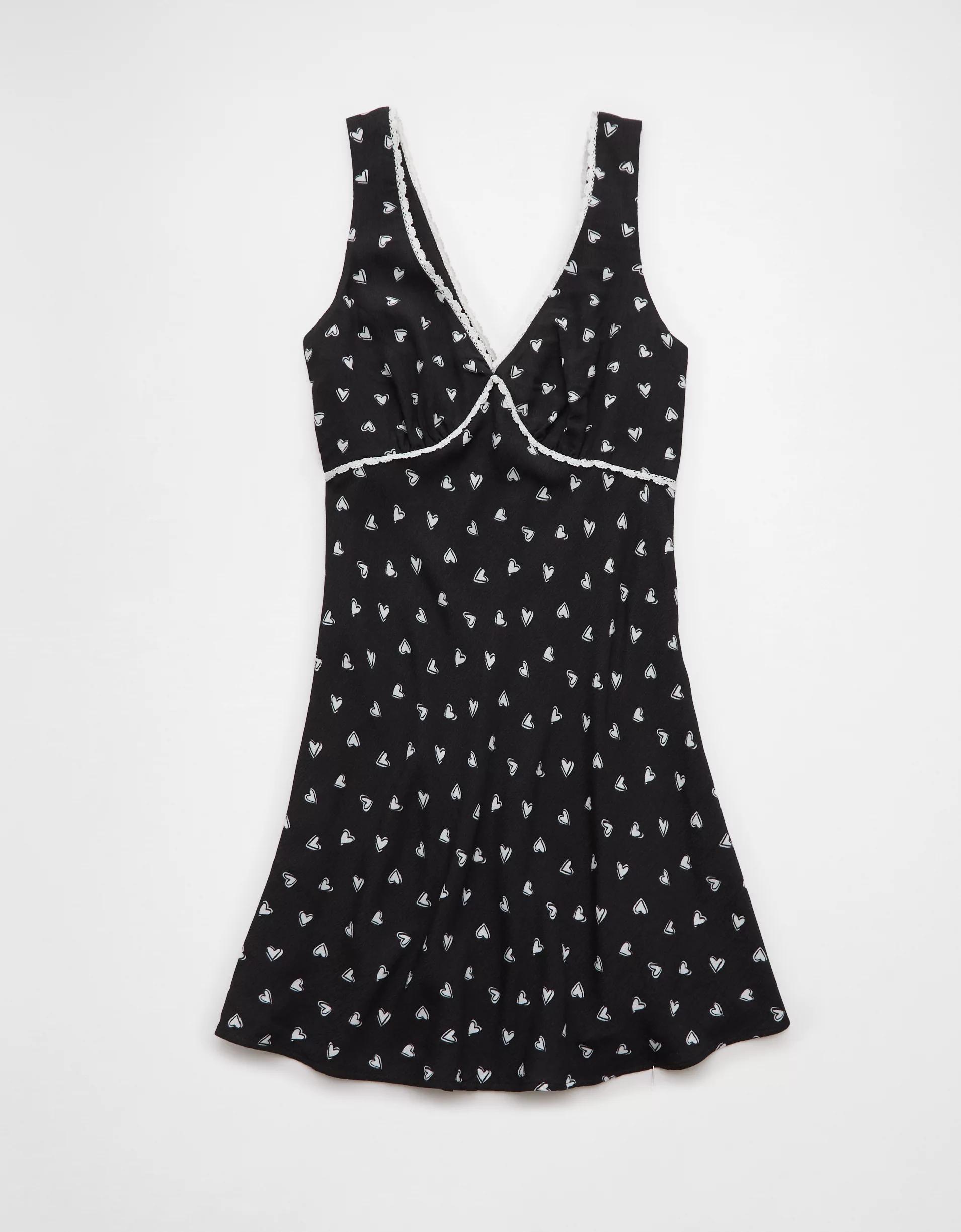 AE V-Neck Mini Slip Dress Product Image