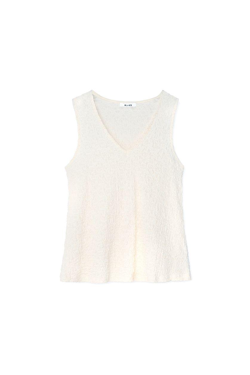 Structured Sleeveless Top Product Image