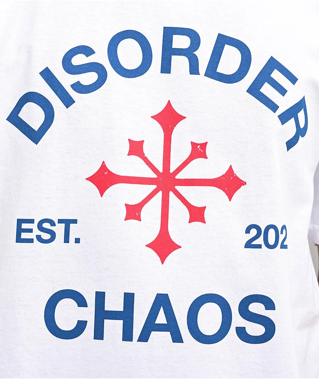 Disorder Est. 21 White T-Shirt Product Image