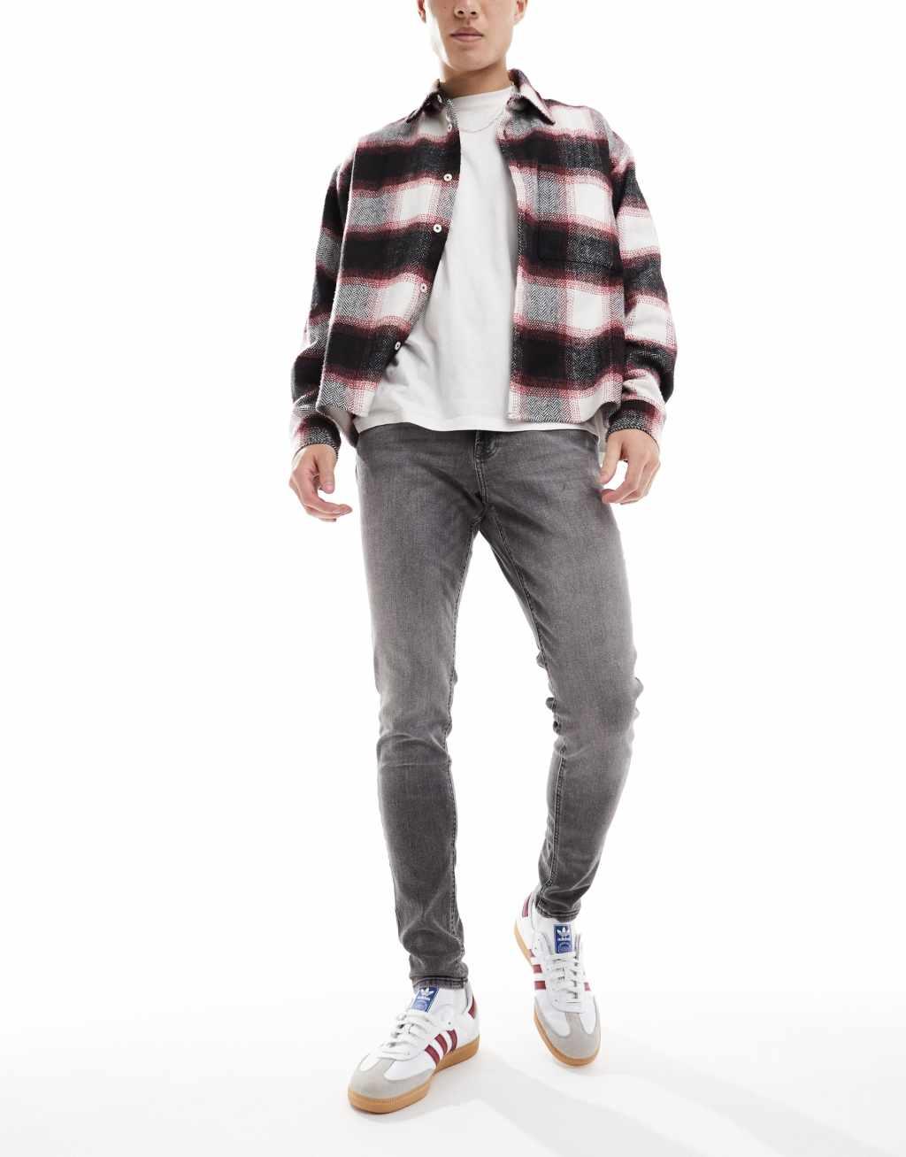 Jack & Jones Glenn slim tapered in gray wash Product Image