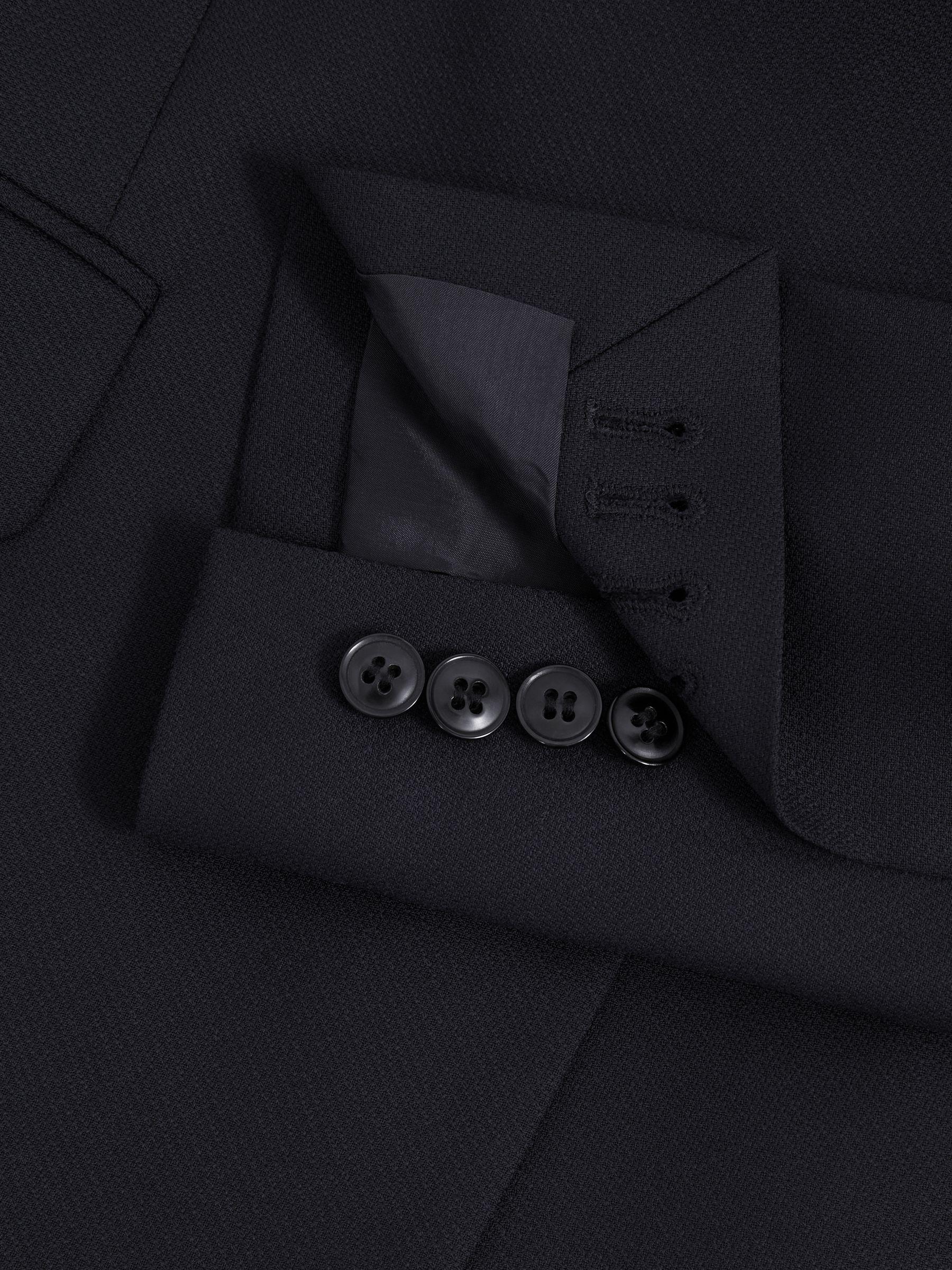 Petite Single Breasted Suit Blazer in Navy Product Image