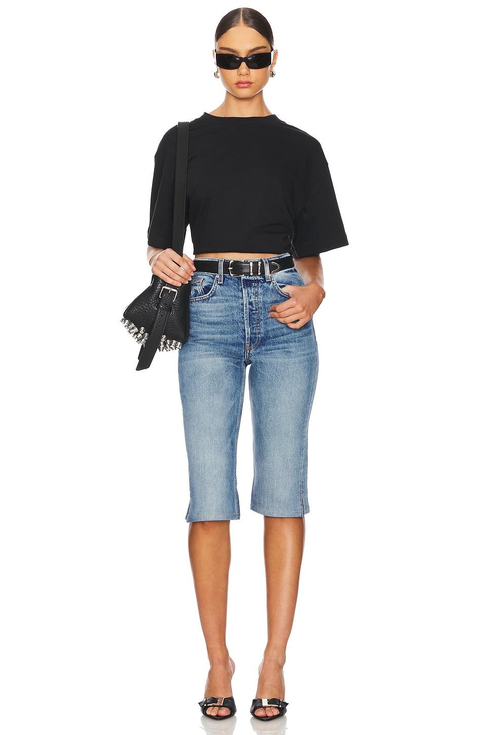 Chiara High Rise Capri EB Denim Product Image