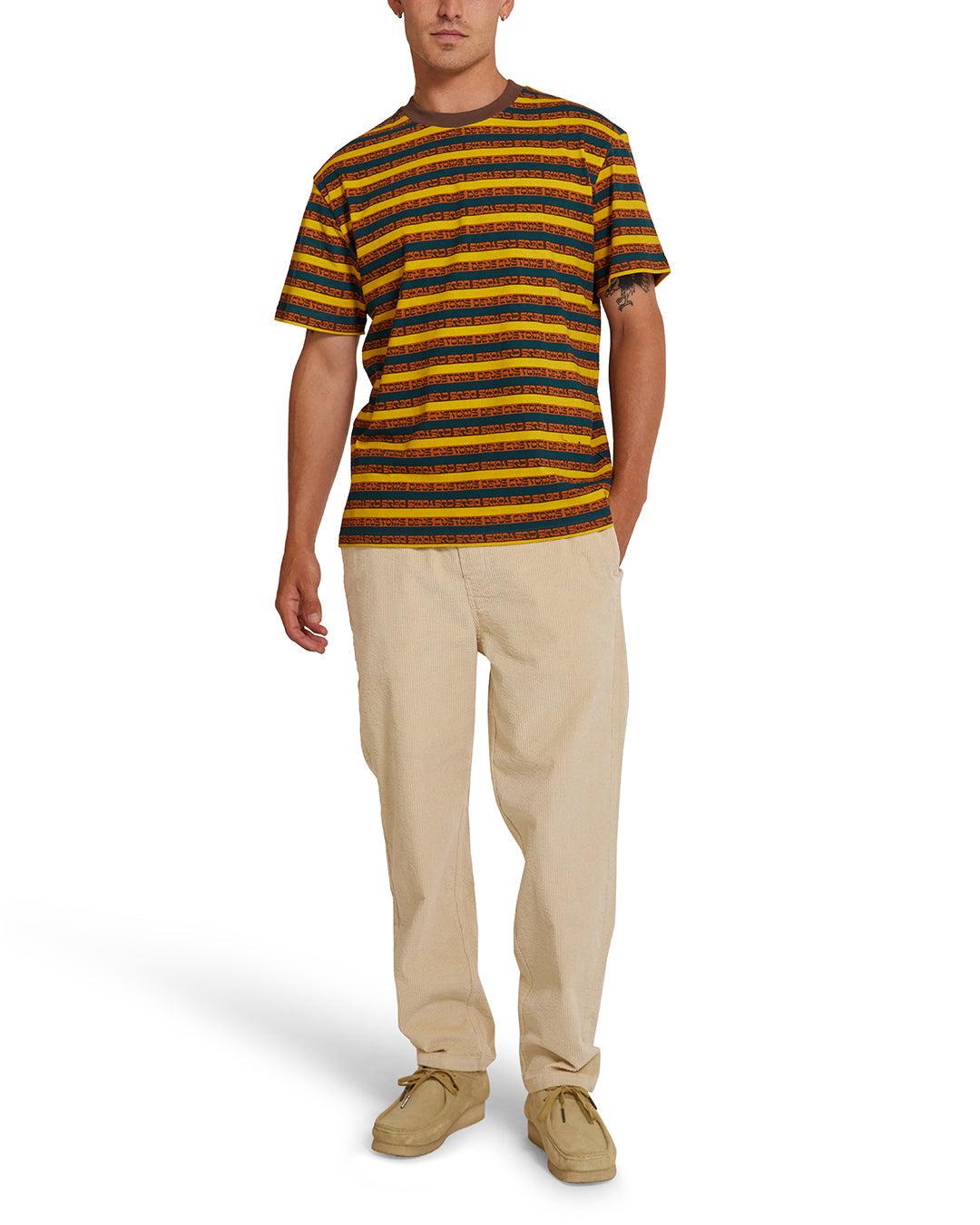 Salutation Stripe Tee - Multi Product Image