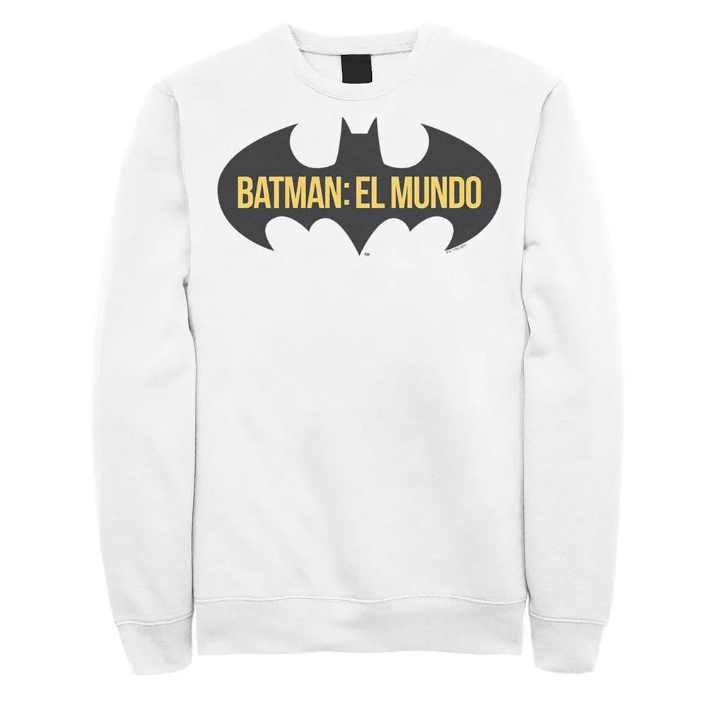 Men's Batman: El Mundo Spain Bat Logo Sweatshirt,  Product Image