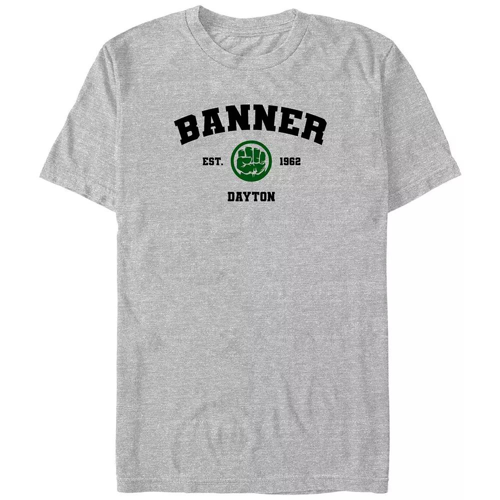 Big & Tall Marvel The Incredible Hulk Banner Est. 1962 Dayton Graphic Tee, Men's,  Product Image