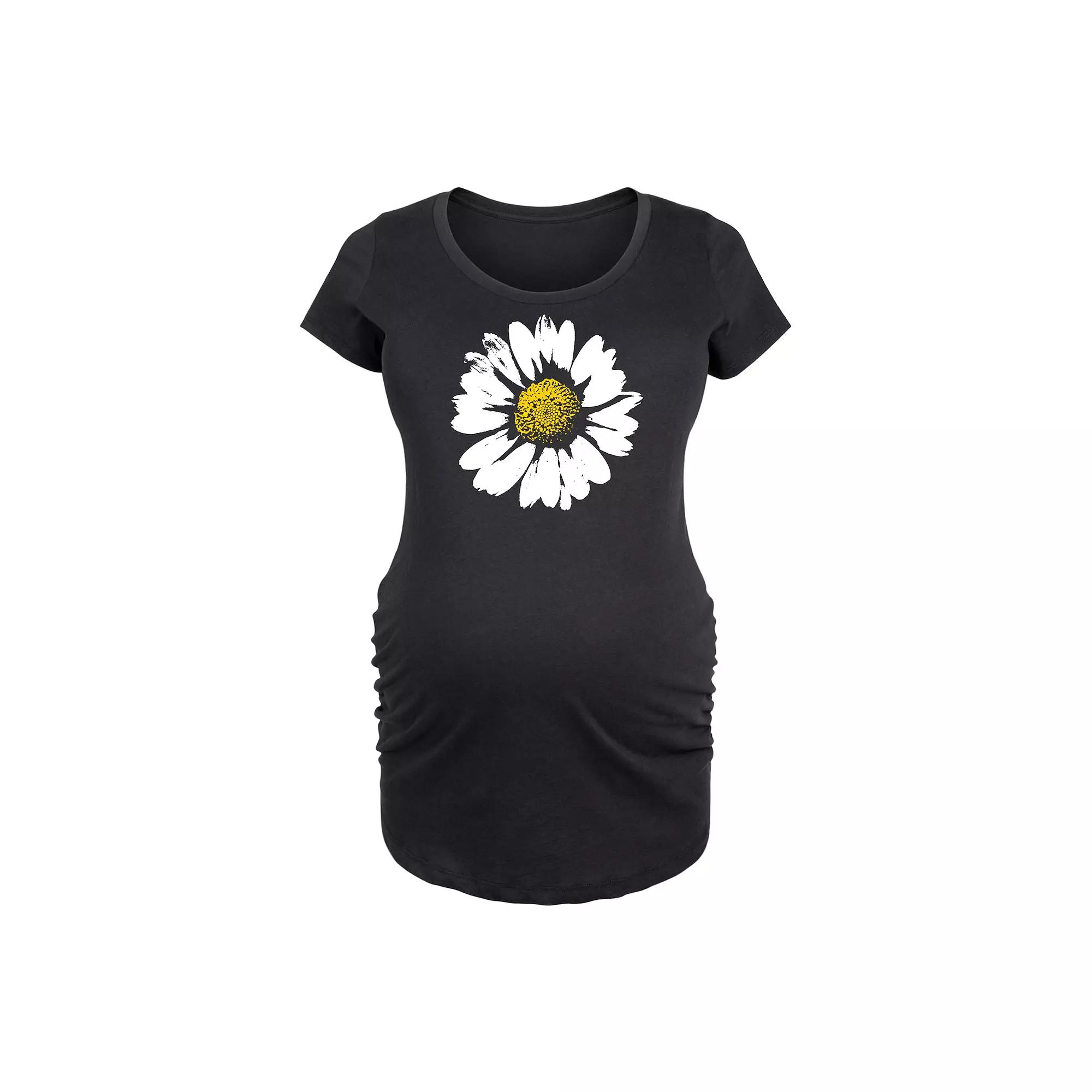 Maternity Big Daisy Graphic Tee, Women's,  Product Image