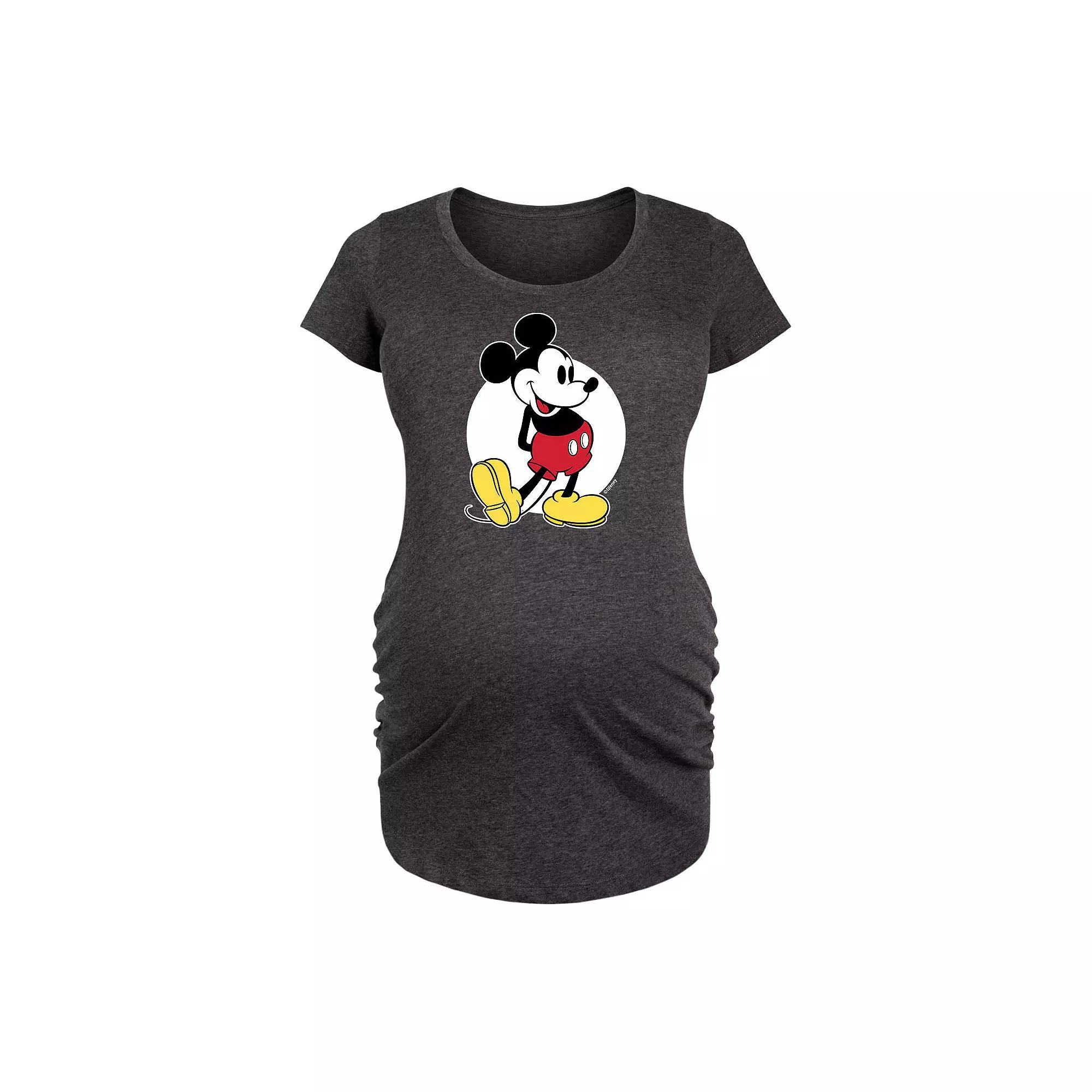 Disney's Mickey Mouse Maternity Classic Graphic Tee, Women's,  Product Image