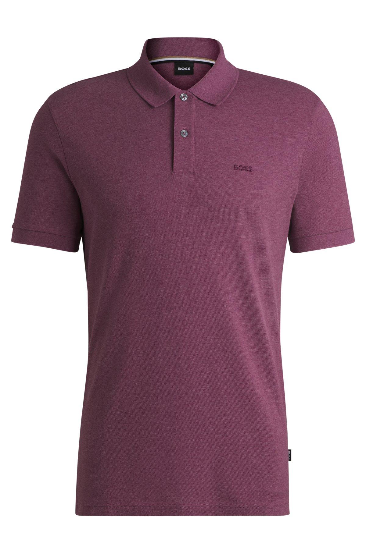 Pallas logo-detail polo shirt in cotton piqué Product Image