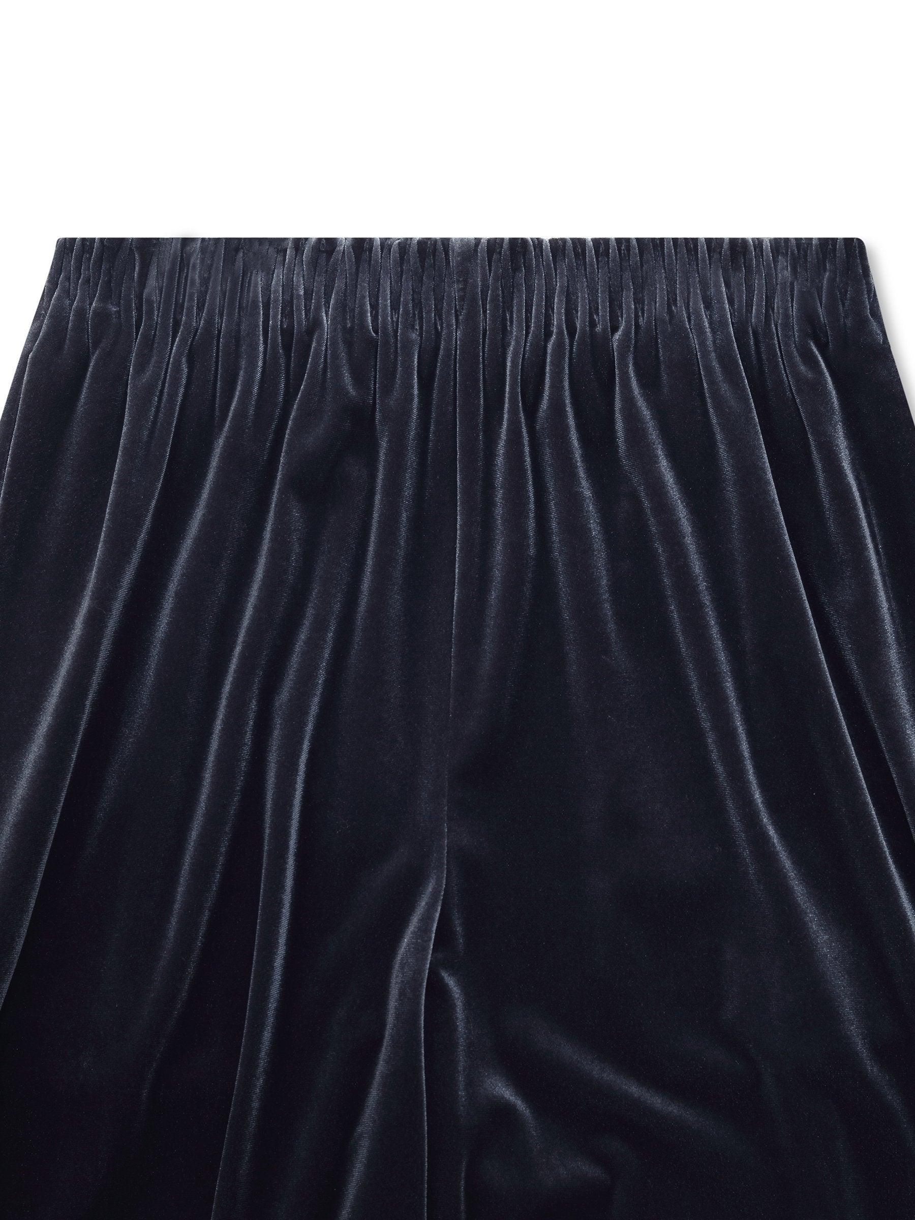 Velvet Straight Wide Leg Women Pants Product Image