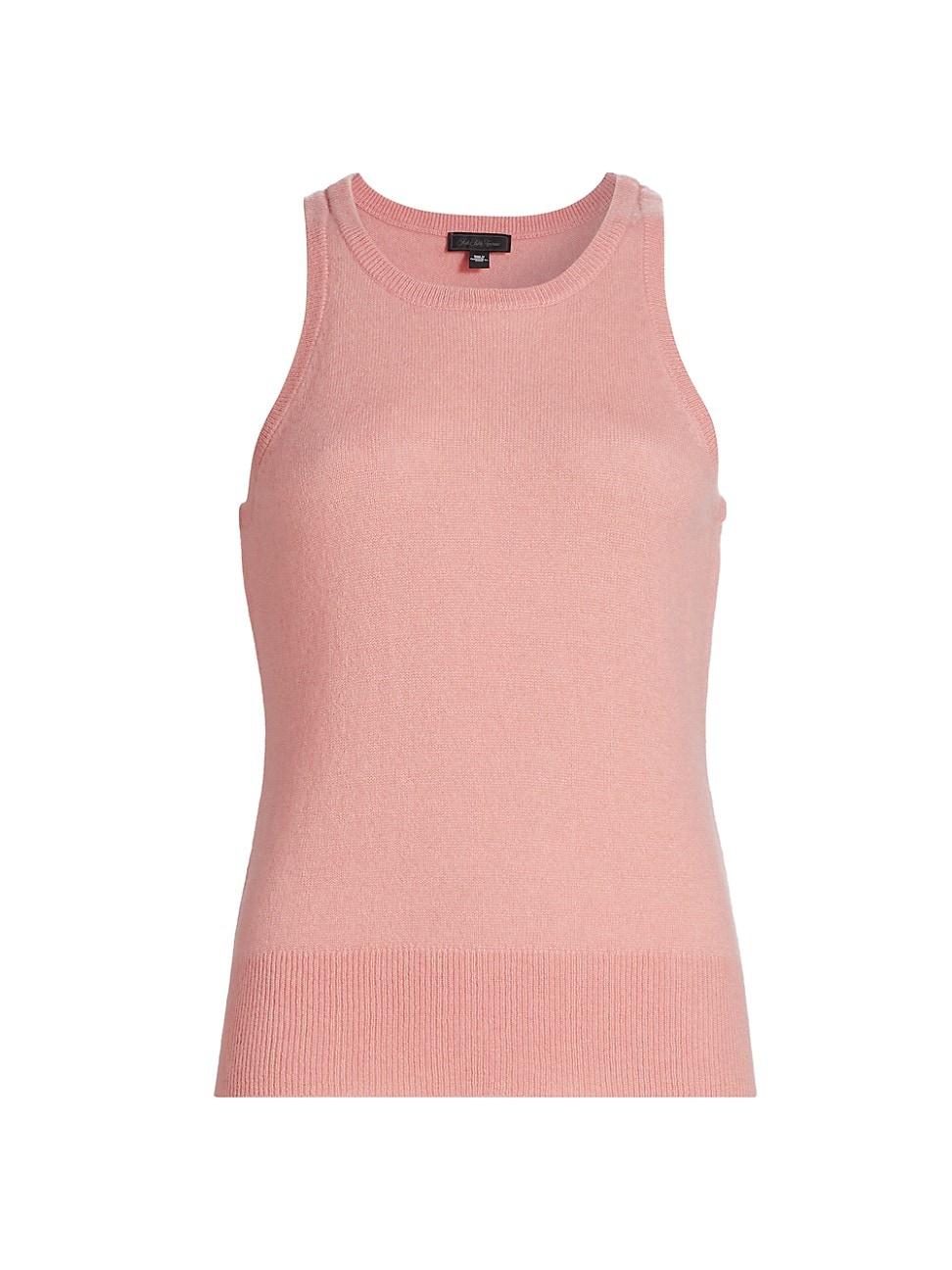Womens Scoopneck Cashmere Tank Product Image