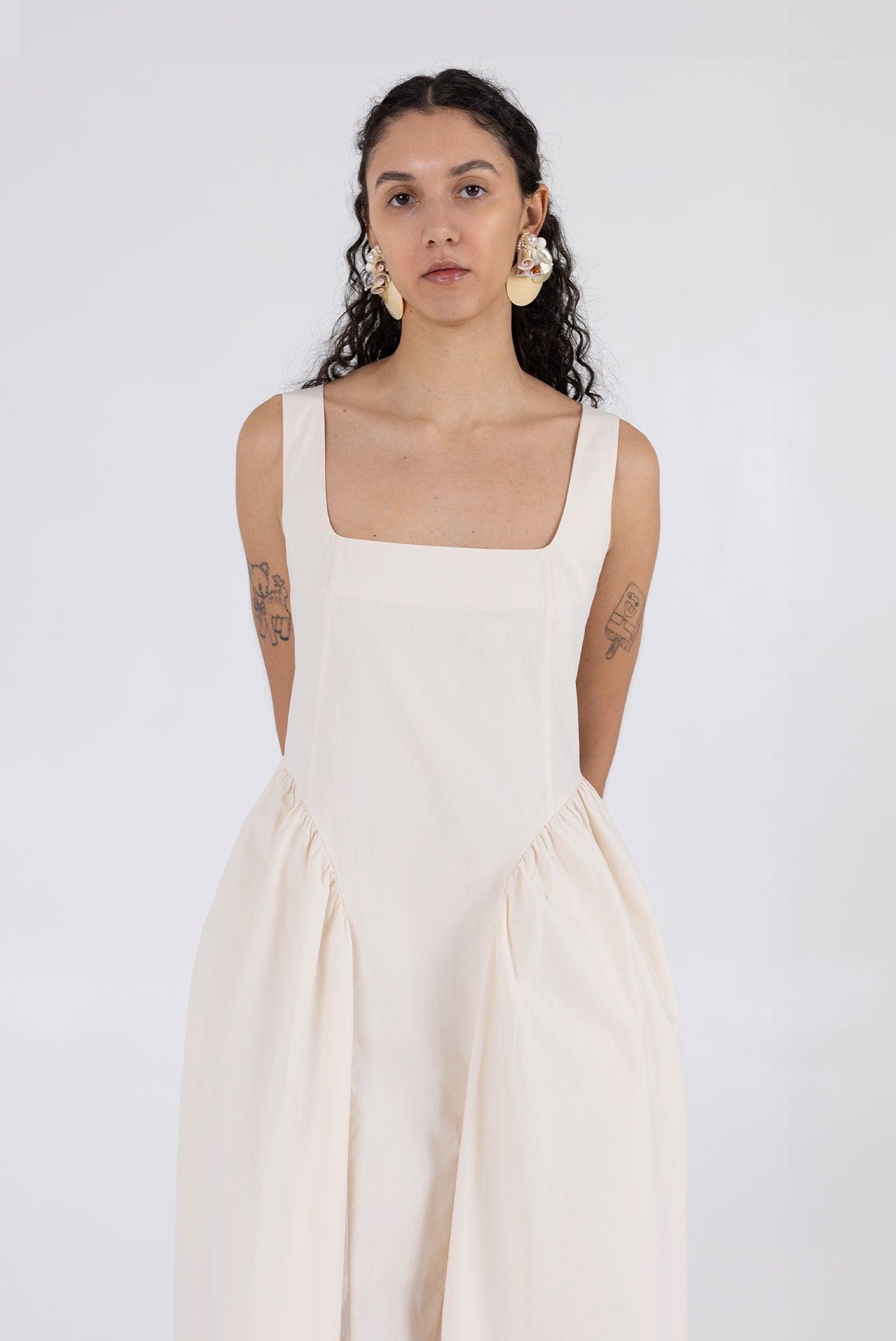 Vanessa Dress - Parchment Product Image