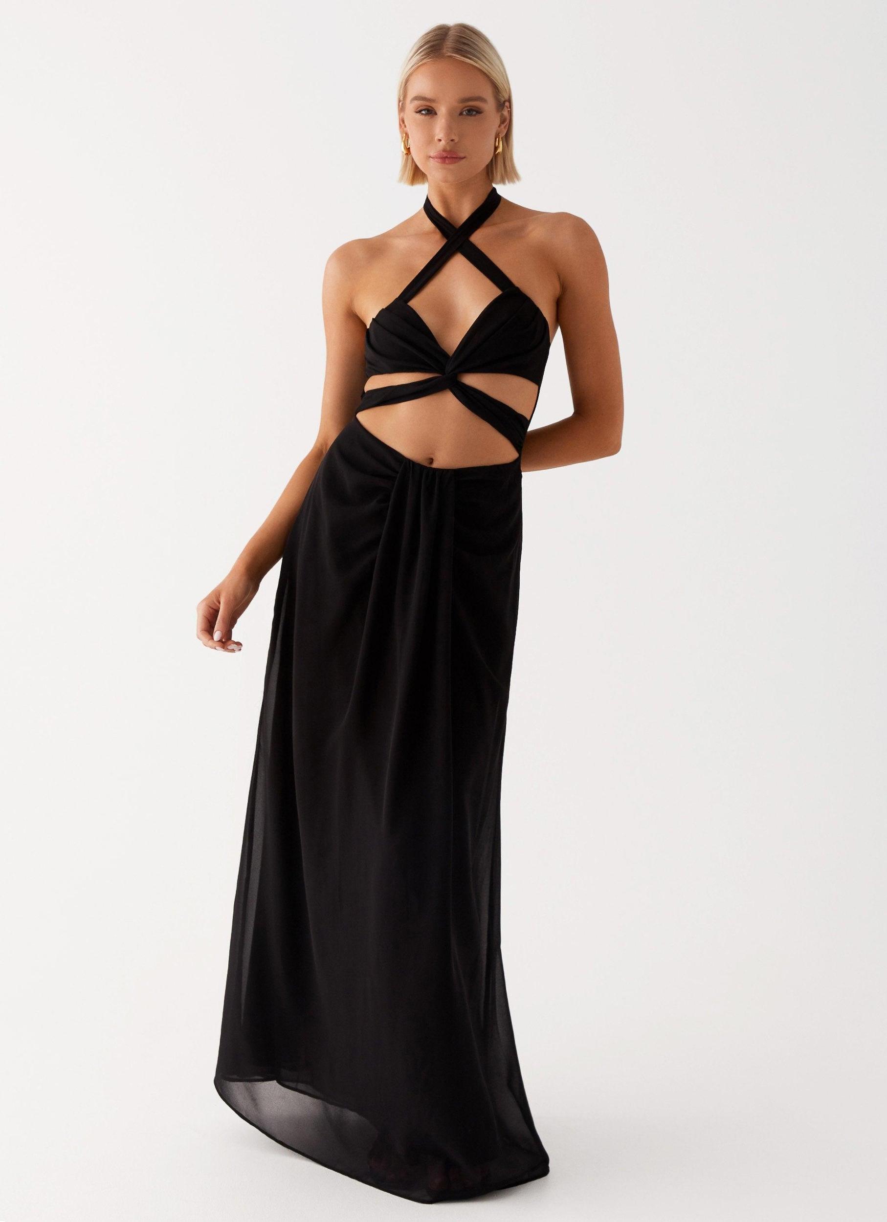 Lady Marmalade Maxi Dress - Black Product Image