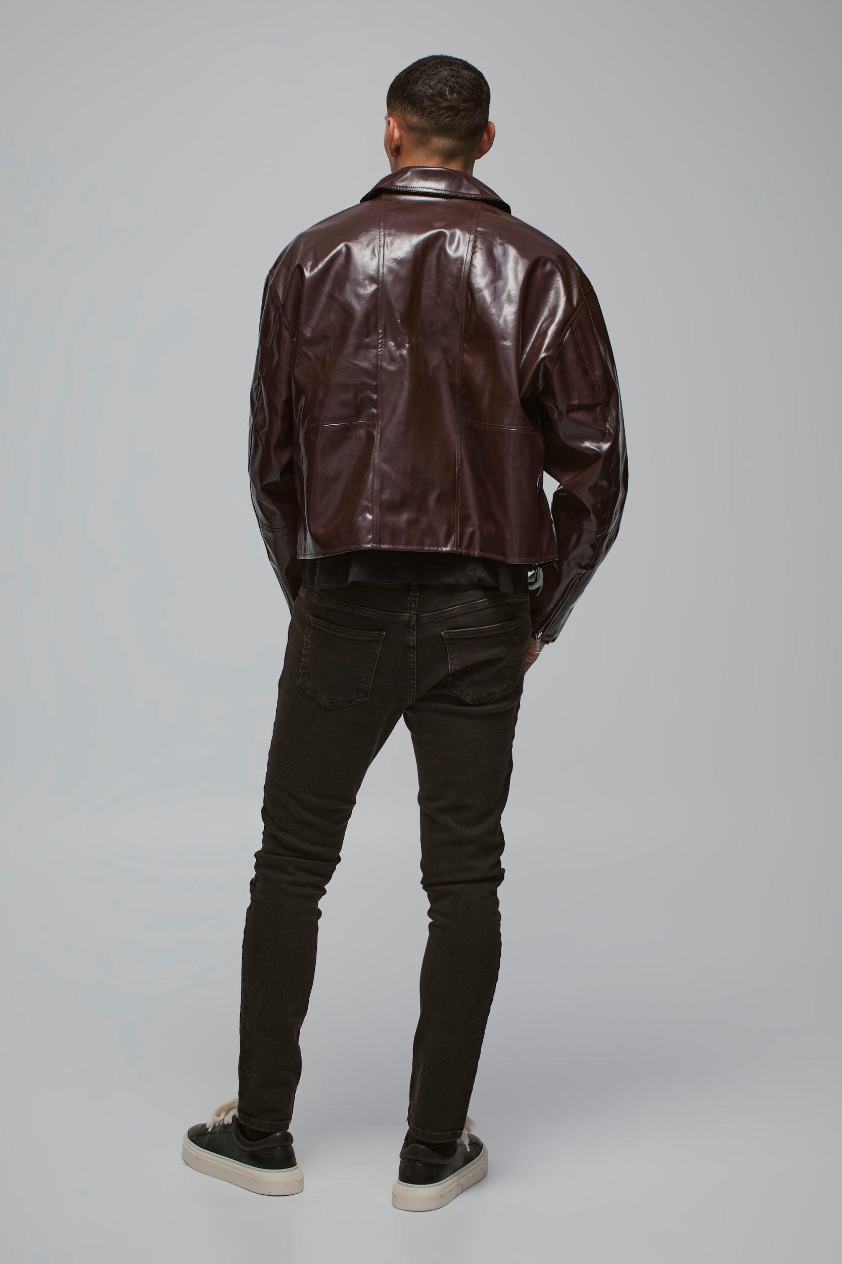 Skinny Stretch Limited Applique Jeans | boohooMAN USA Product Image