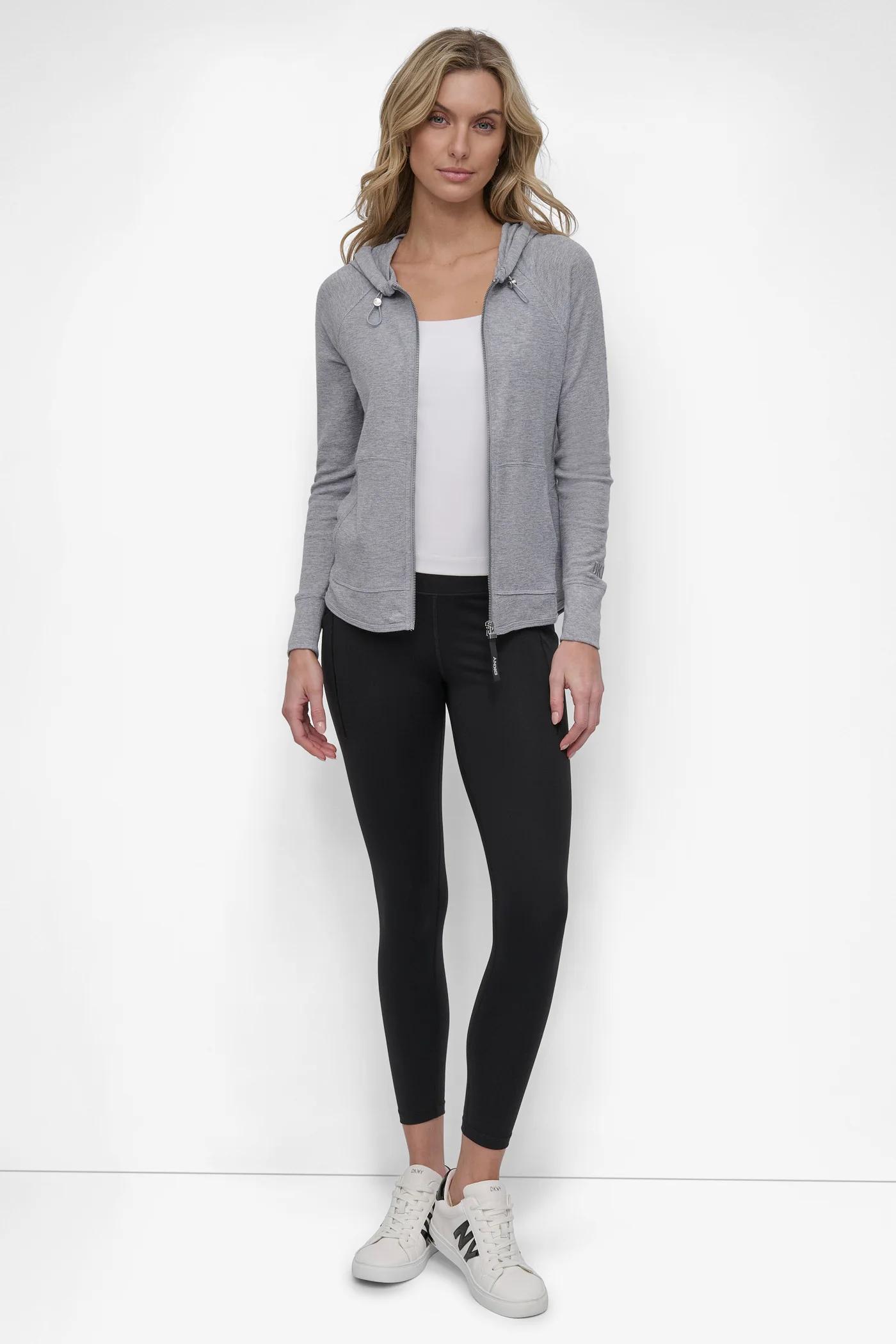 SLUB WAFFLE KNIT HOODIE Product Image