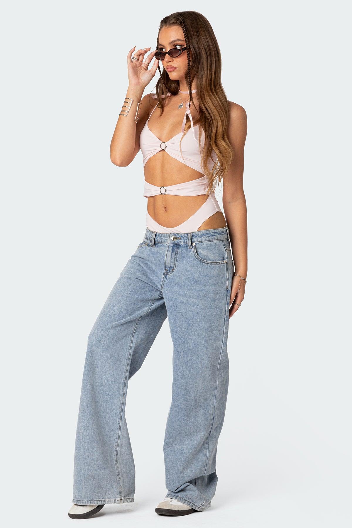 Amethyst Cut Out Bodysuit Product Image