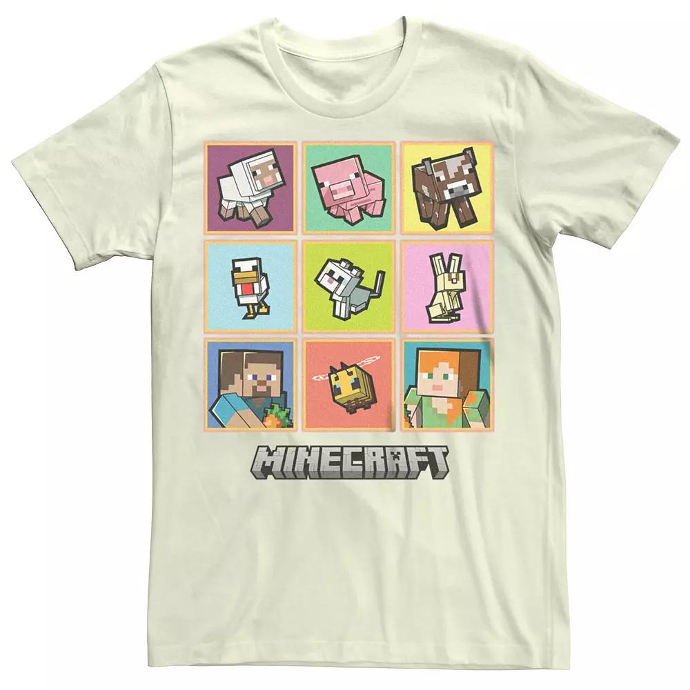 Men's Minecraft Pets Boxes Graphic Tee,  Product Image