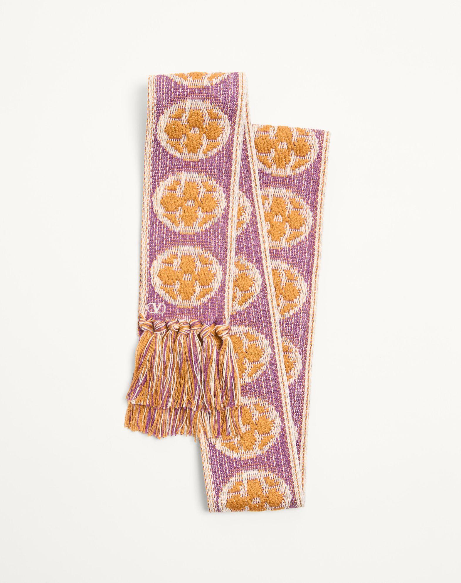 Antibes Cotton Scarf With Fringe Product Image