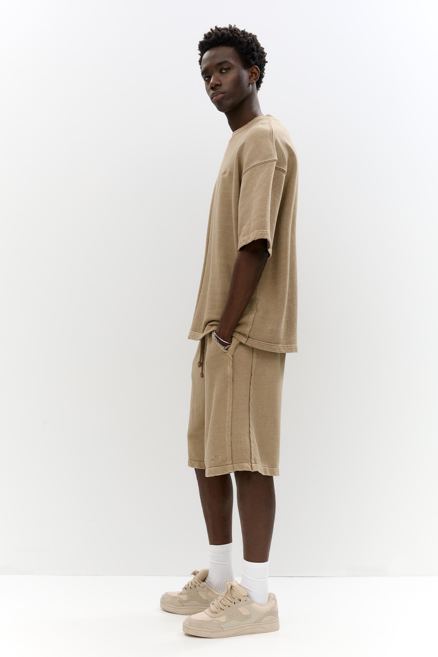 STWD washed Bermuda short sweatpants Product Image